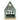 Luxurious House Tealight Holder Blue