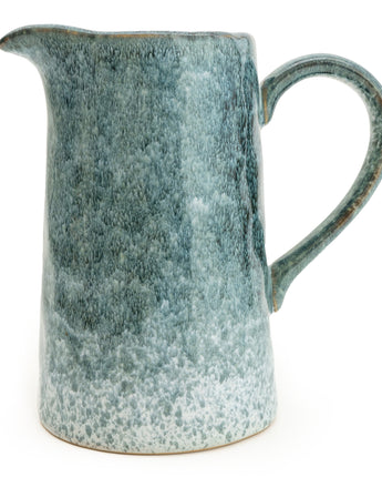 Elegant Blue Reactive Glaze Jug