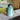 Charming Blue Reactive Glaze Bottle Vase