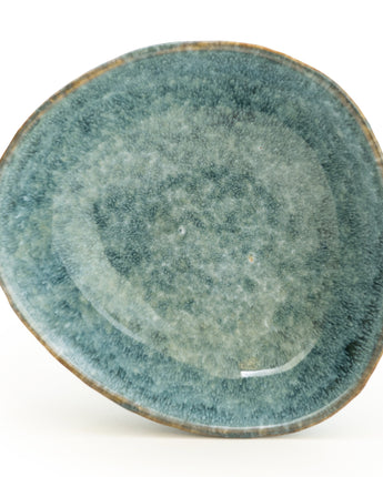 Stunning Blue Reactive Glaze Trinket Dish