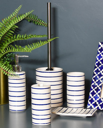 Toothbrush Holder Harbour Stripe Bathroom