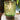 Embossed Green Glass LED Light