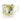 Artisan Tankard Mug with Olive Print Design
