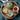Set Of Small Mango Wood "Sicilian Orchard" Dipping Bowls on Tray