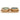 Set Of Small Mango Wood "Bali Whirl" Dipping Bowls on Tray