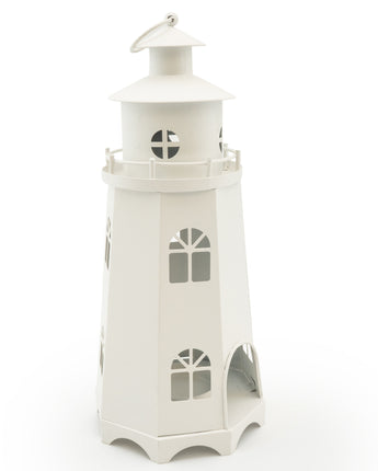 Elegant Matt White Lighthouse Lantern