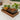 Elegant Green Glass Bowls with Acacia Wooden Tray