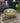 Large Antique Gold Round Metal Coffee Table
