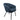 Luxurious Dixier Leisure Chair in Navy Blue