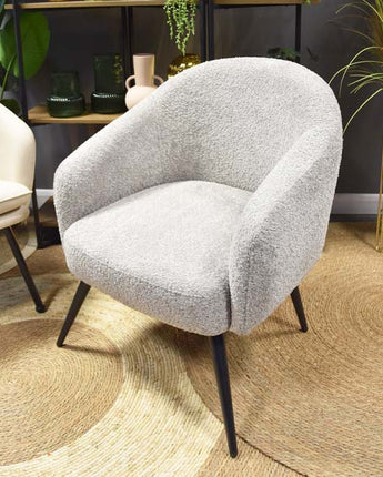 Modern Elegant Guarda Grey Armchair