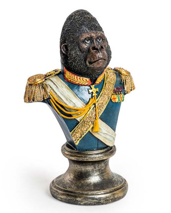 Gentry Sculpture Gorilla Bust