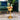 Side Table Flamingo Antique Gold