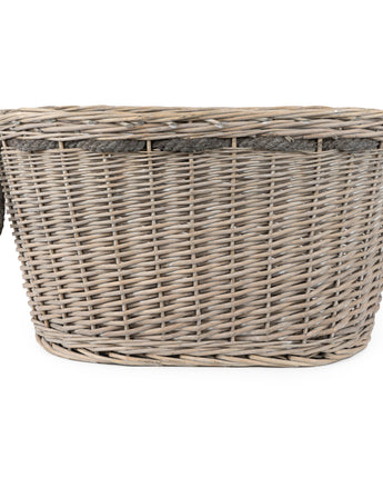 Oval Log Basket