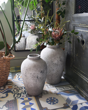 Large Stone Urn Vase