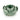 Ceramic Tealight Holder Green Reactive Glaze