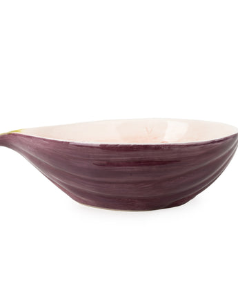 Fig Shaped Ceramic Bowl