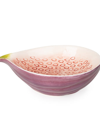 Fig Shaped Ceramic Bowl