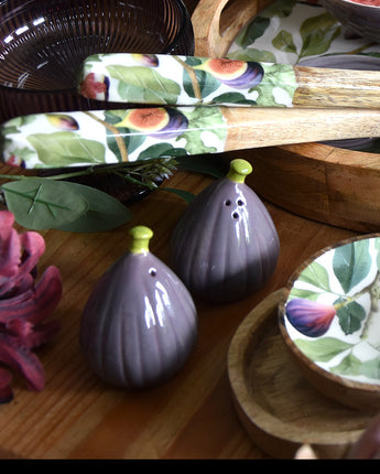 Fig Shaped Salt & Pepper Pots