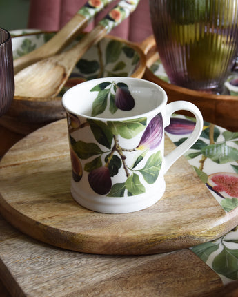 Tankard Mug With Fig Design