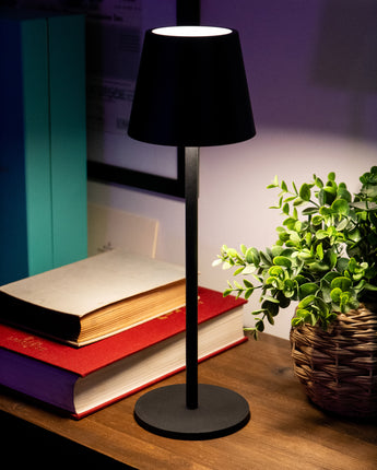 LED touch lamp, plastic lamp black