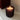 Ridged Glass Candle - Frosted Plum