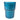 Garden Blooms Scented Large Blue Ridged Glass Candle