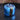 Garden Blooms Scented Blue Jar Candle