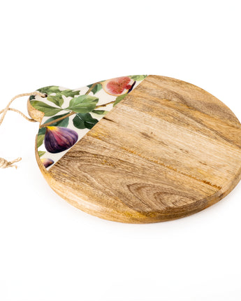 Chopping Board Mango Wood & Enamel – Figs