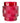 Candle Holder Embossed Stripe Pink