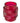 Candle Holder Embossed Stripe Pink