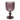 Stemmed Red Wine Glass In Plum