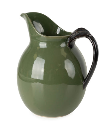 Olive Reactive Glaze - Jug