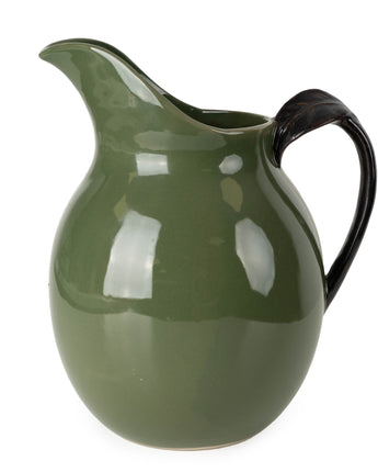 Olive Reactive Glaze - Jug