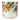 Lustre Green LED Candle with Garden Blooms Scent