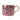 Garden Blooms Plum Mug with Gold Handle
