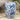 Blue & White Ancient-Inspired Stool