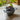 Blue Glass Flower-Shaped Tealight Holder