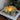 Green Glass Flower-Shaped Tealight Holder
