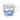 Blue Sea Waves Wide Conical Mug