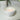 Small Shell Candle in a Reactive Glaze Pot