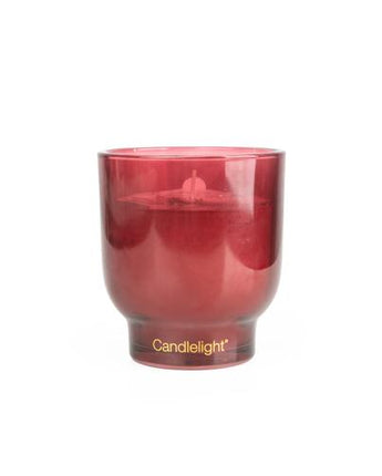 Peony & Water Lily Footed Candle