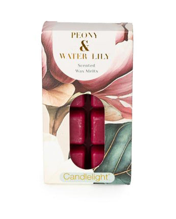 Pack of 8 Peony & Water Lily Wax Melts