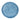 Embossed Blue Enamel Round Plate