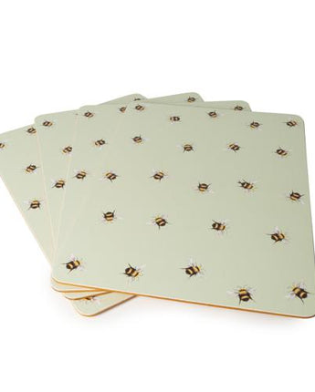 Set of 4 Bee Placemats