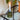 Green Two-Way Ridged Glass Candleholder