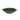 Leaf-Shaped Ceramic Plate - Green - 21cm