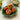 Leaf-Shaped Ceramic Plate - Green - 21cm