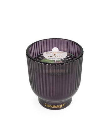 Blackberry & Fig Tree Medium Footed Candle