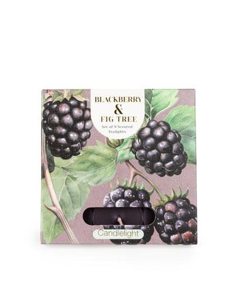 Set of 9 Blackberry & Fig Tree Tealights
