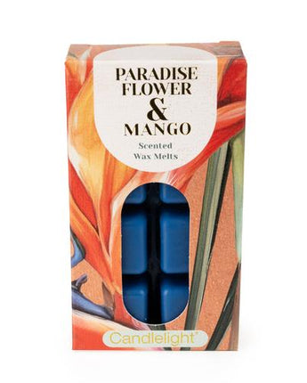 Paradise Flower & Mango Pack of 8 Wax Melts